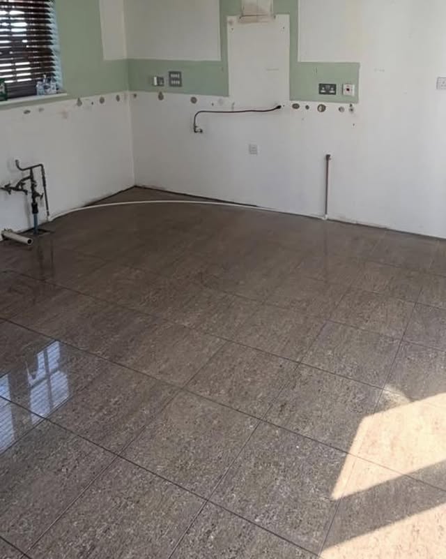 Kitchen tiling project South Wales
